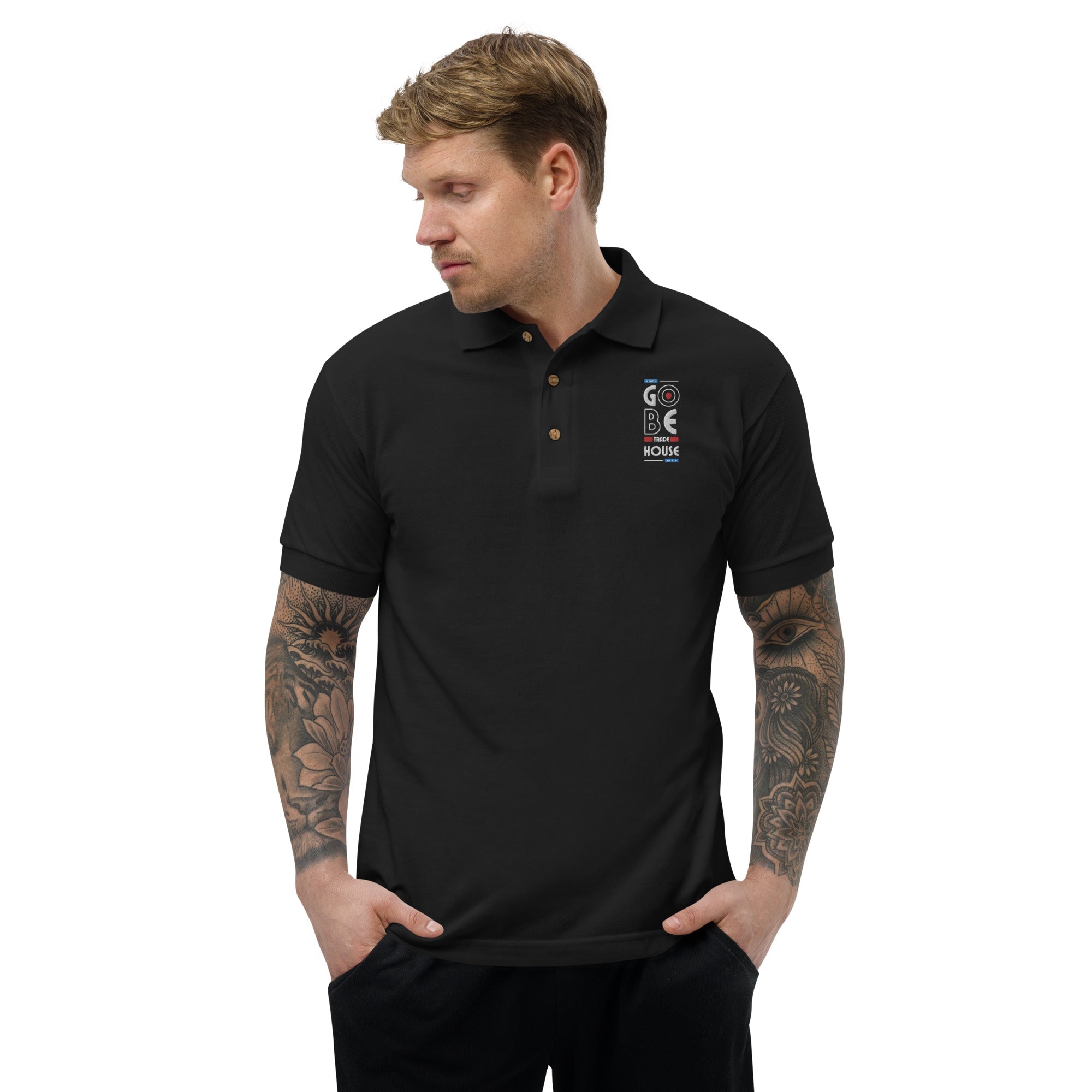 GO BE TRADEHOUSE Embroidered Polo Shirt