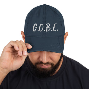G.O.B.E. Distressed Dad Hat