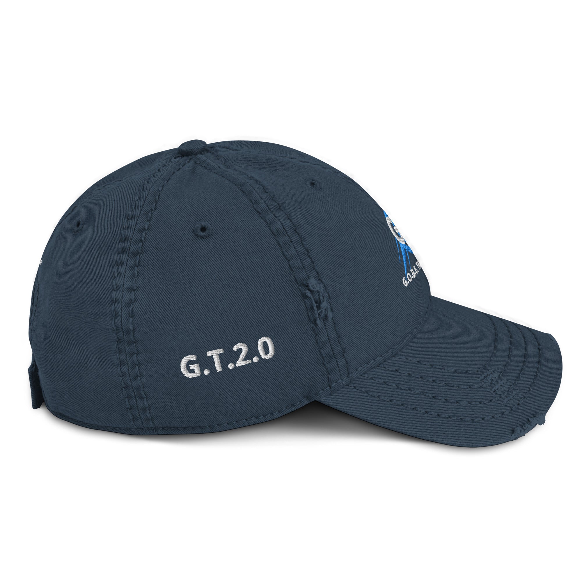 GT Distressed Dad Hat